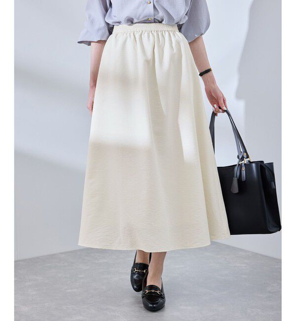 Rope&rsquo;Picnic「【UVケア・遮熱】Comfort Seriesコンフォートシリーズ/着丈が選べるフレアスカート」|スカート|