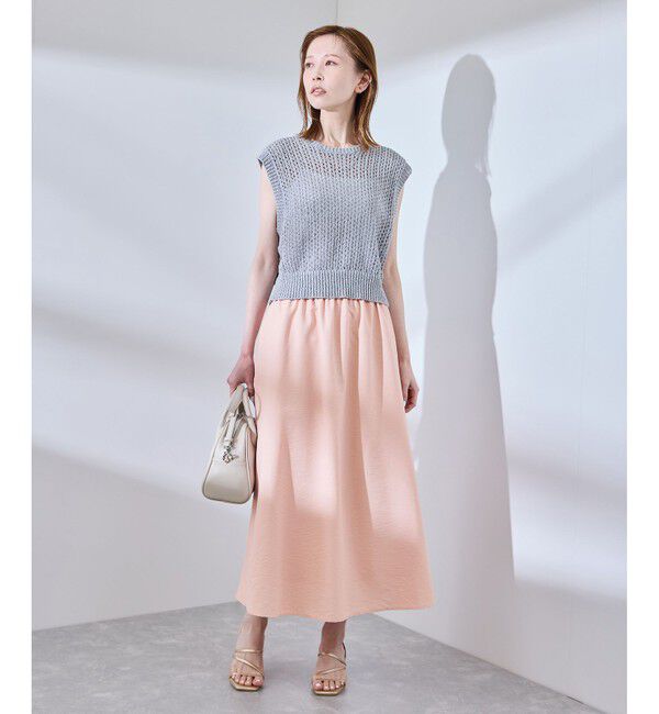 Rope&rsquo;Picnic「【UVケア・遮熱】Comfort Seriesコンフォートシリーズ/着丈が選べるフレアスカート」|スカート|