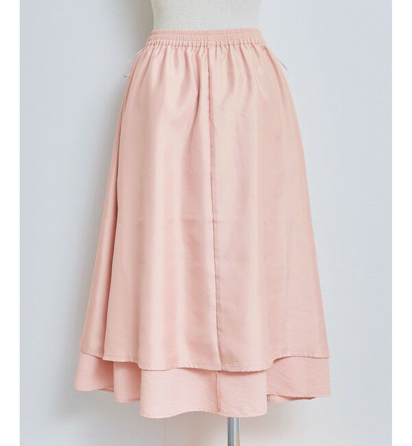 Rope&rsquo;Picnic「【UVケア・遮熱】Comfort Seriesコンフォートシリーズ/着丈が選べるフレアスカート」|スカート|
