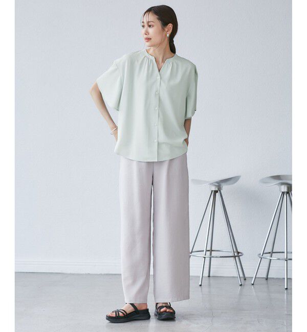 Rope&rsquo;Picnic「フレンチスキッパーブラウス」|シャツ・ブラウス|