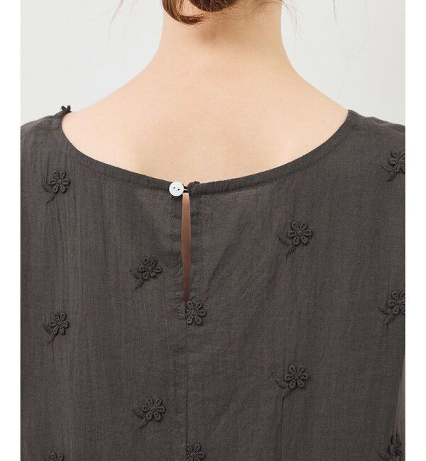 Rope&rsquo;Picnic「3Dレースノースリーブブラウス」|シャツ・ブラウス|