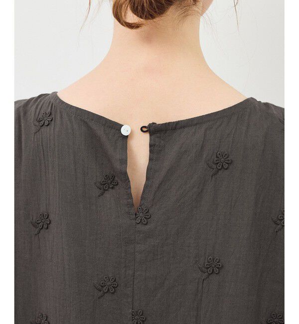 Rope&rsquo;Picnic「3Dレースノースリーブブラウス」|シャツ・ブラウス|