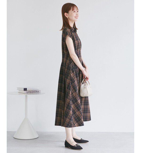 Rope&rsquo;Picnic「ウエストタックチェックアソートワンピース」|ワンピース|