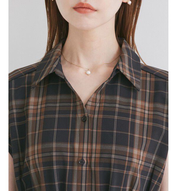 Rope&rsquo;Picnic「ウエストタックチェックアソートワンピース」|ワンピース|