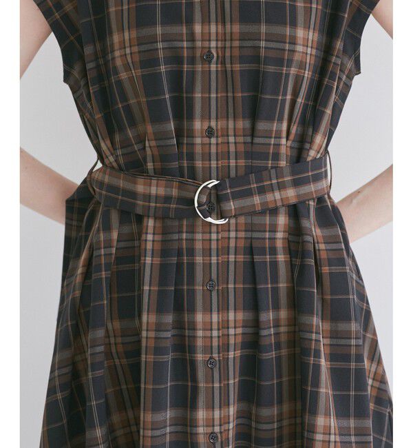 Rope&rsquo;Picnic「ウエストタックチェックアソートワンピース」|ワンピース|