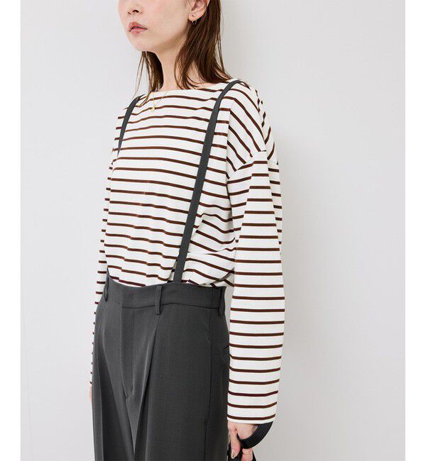 Rope&rsquo;Picnic「ボックスシルエットボーダーカットソー」|Tシャツ・カットソー|