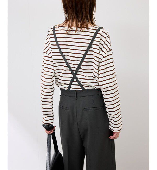 Rope&rsquo;Picnic「ボックスシルエットボーダーカットソー」|Tシャツ・カットソー|