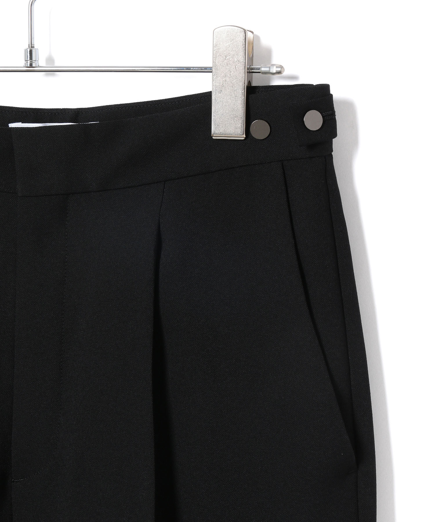 ADAM ET ROPE'「＜洗える＞センタープレスセミワイドスラックス」|スラックス|