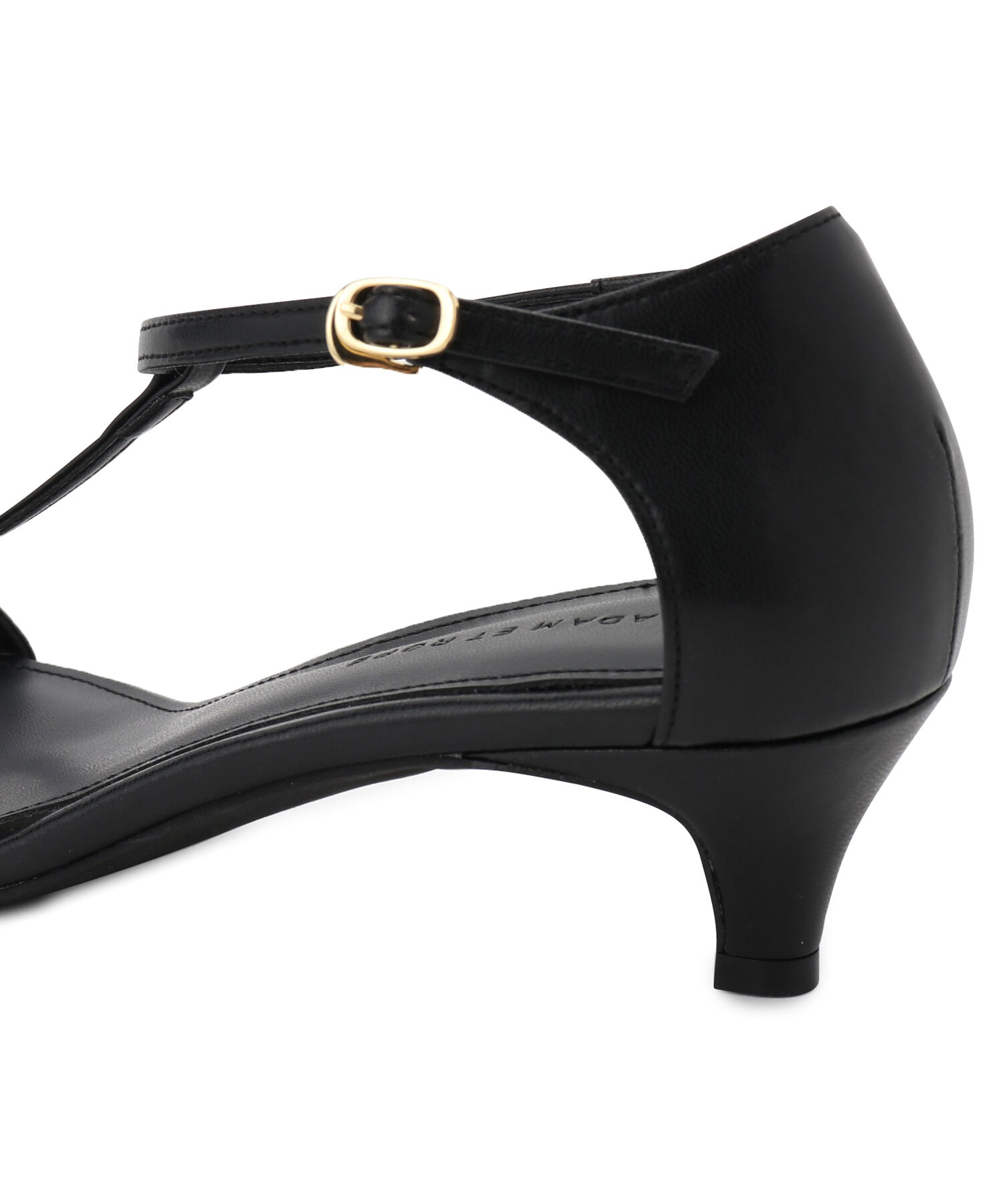 ADAM ET ROPE'「【サステナブル】ナロークロスストラップサンダル」|サンダル|