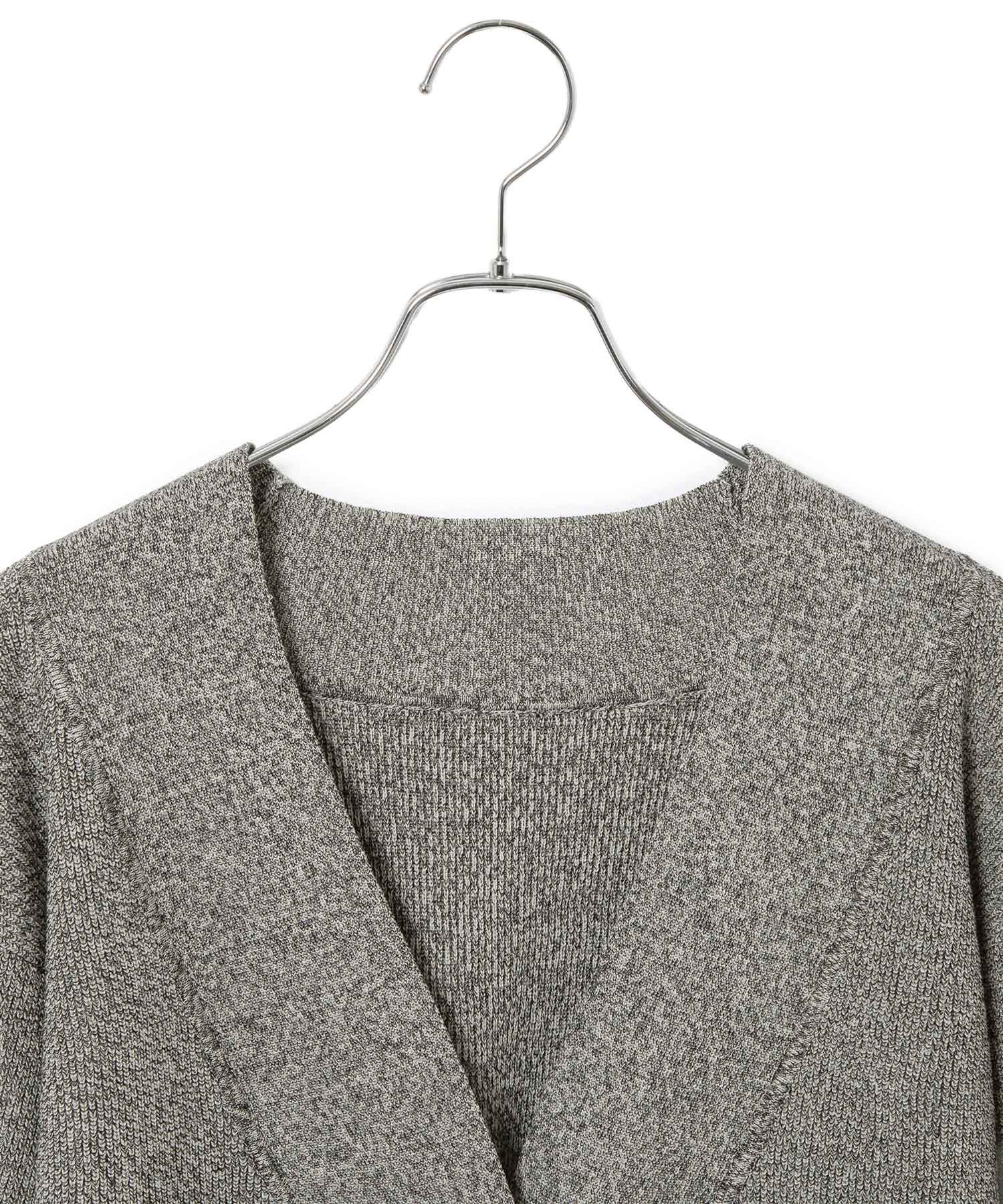 ADAM ET ROPE'「キャンディースリーブカーディガン」|カーディガン|