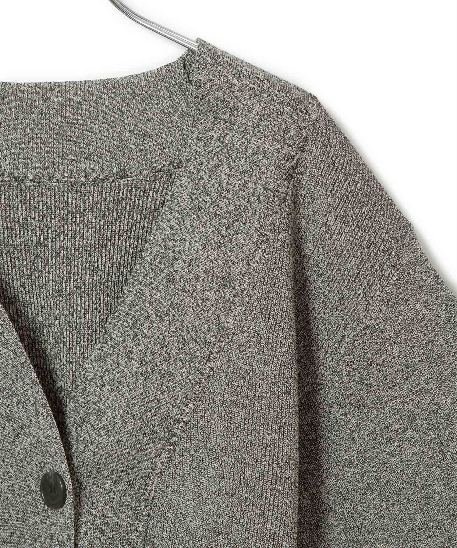 ADAM ET ROPE'「キャンディースリーブカーディガン」|カーディガン|