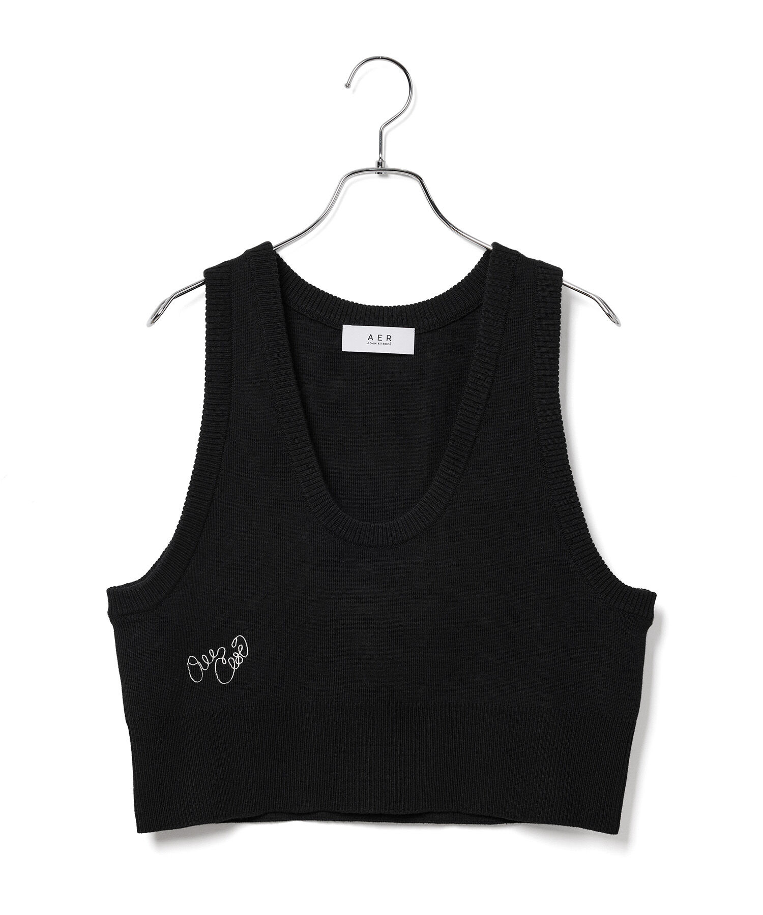 ADAM ET ROPE'「【WEB限定・洗える】ニットビスチェベスト」|ベスト・ジレ|