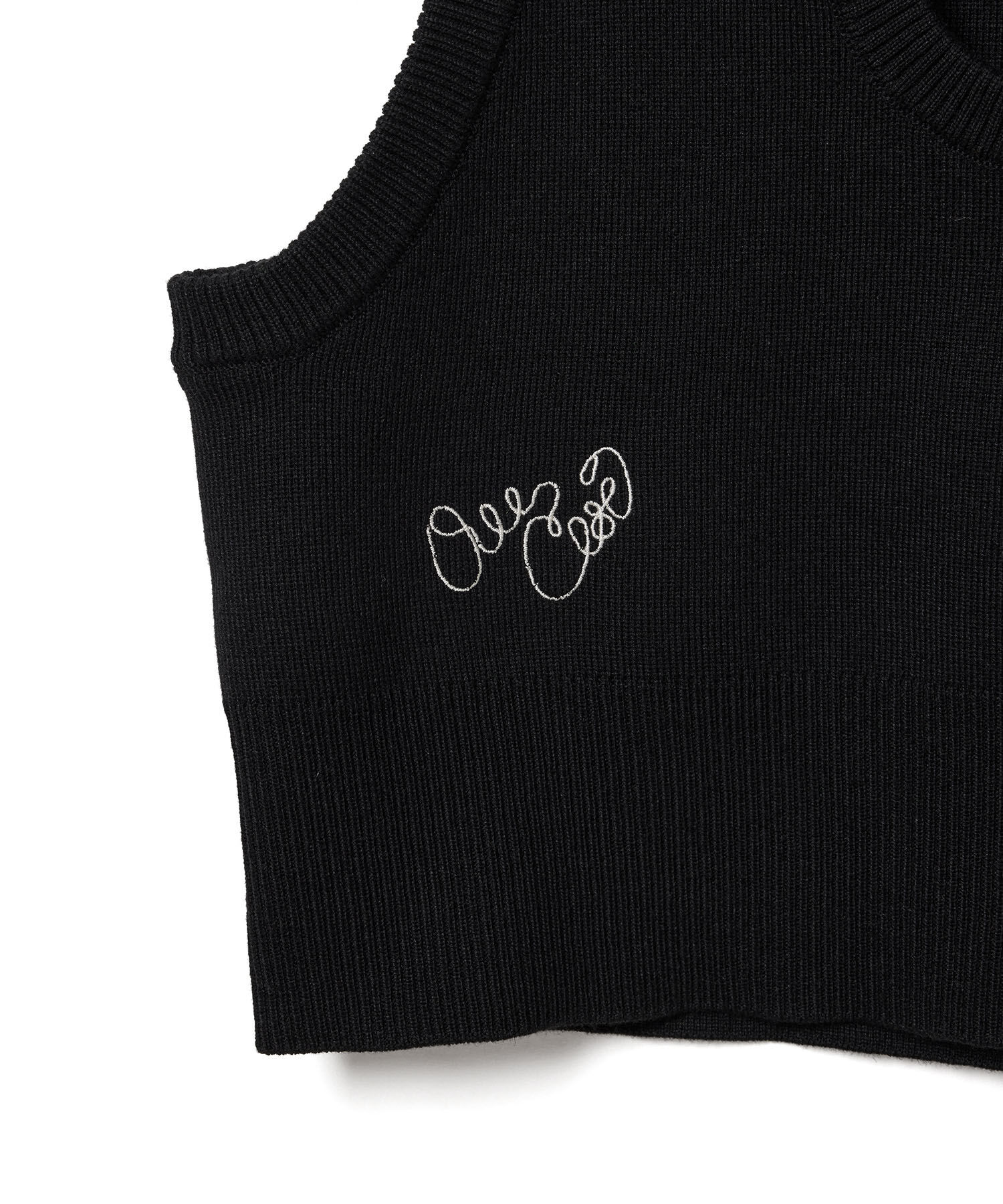 ADAM ET ROPE'「【WEB限定・洗える】ニットビスチェベスト」|ベスト・ジレ|