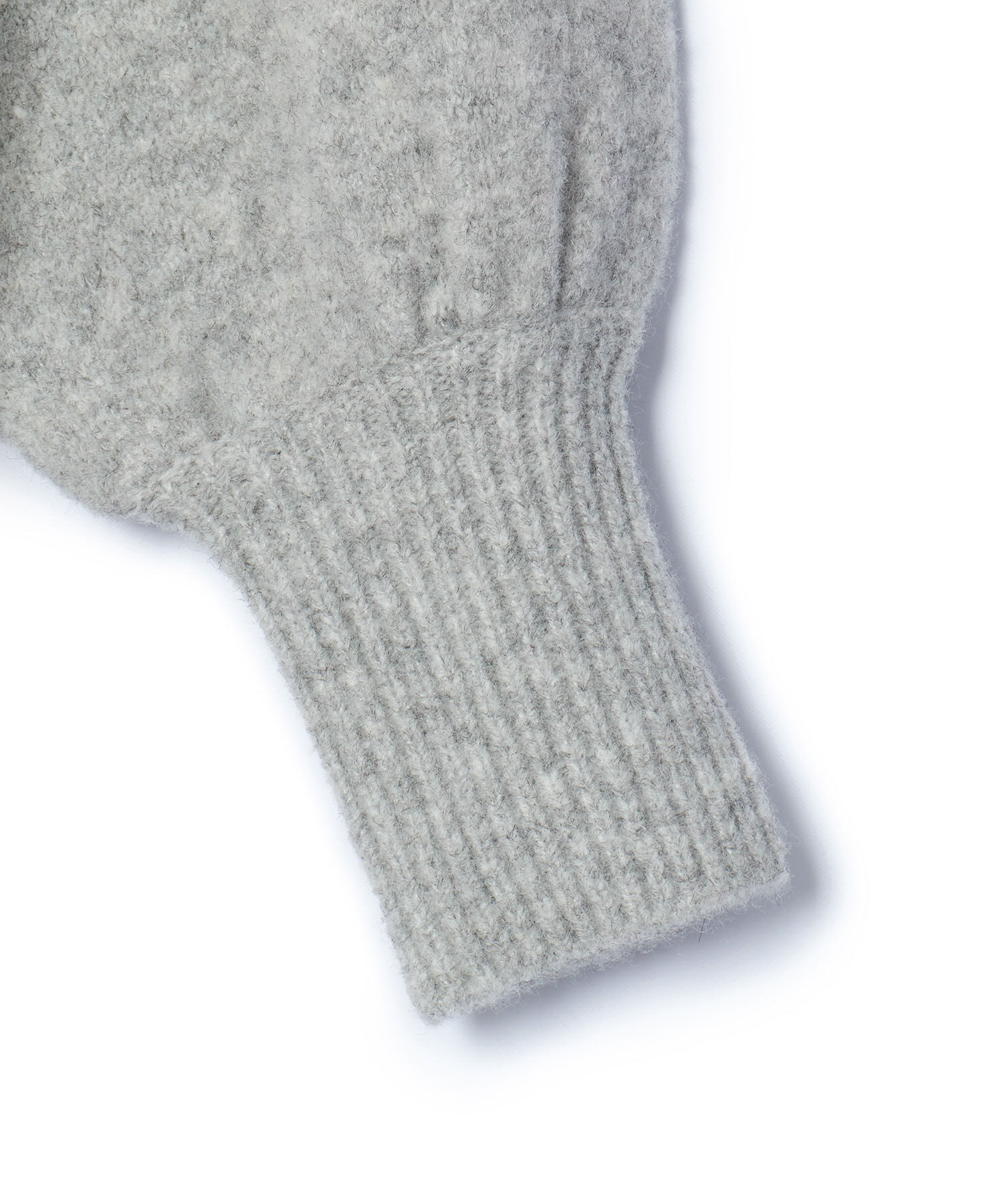 ADAM ET ROPE'「【WEB限定】柄ニットジップカーディガンミニワンピース」|カーディガン|