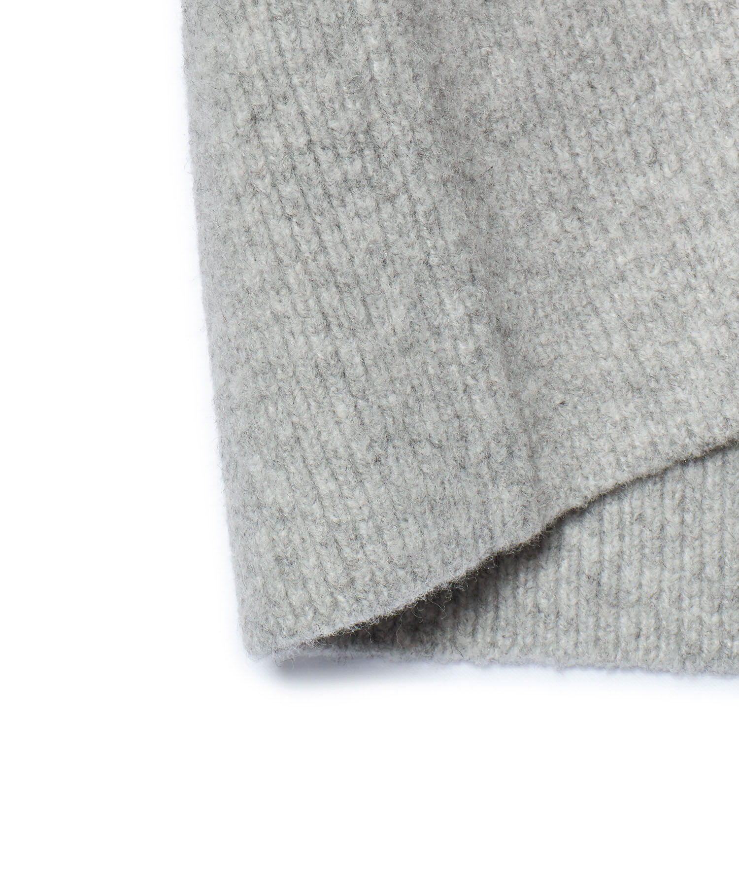 ADAM ET ROPE'「【WEB限定】柄ニットジップカーディガンミニワンピース」|カーディガン|