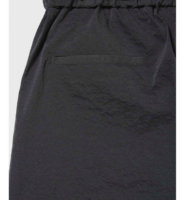 ADAM ET ROPE'「ストレッチナイロン ボリューム イージー ワイドパンツ / 接触冷感 / セットアップ対応」|チノ|