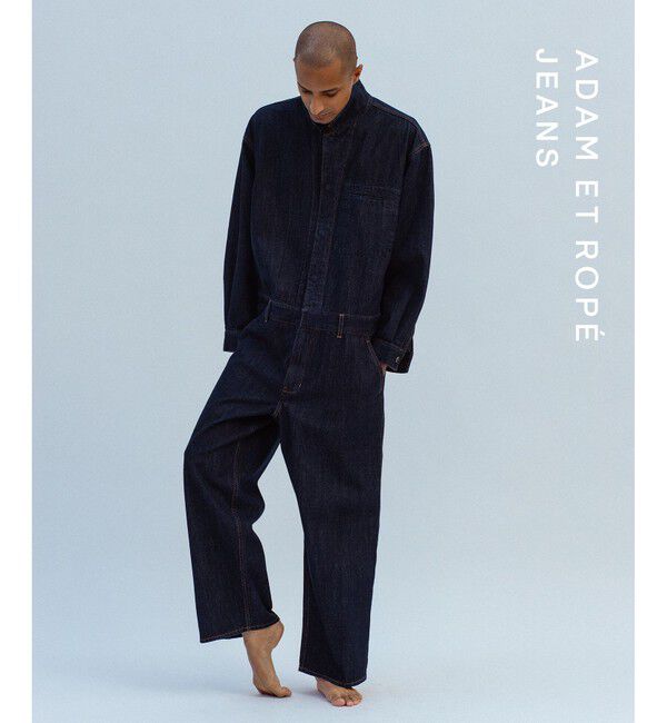 ADAM ET ROPE'「デニム オールインワン / ADAM ET ROPE' JEANS -IS-O-」|オールインワン|コンメイン