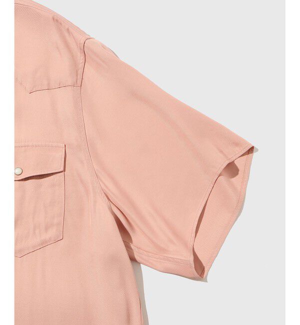 ADAM ET ROPE'「ウエスタン ショートスリーブシャツ」|シャツ・ブラウス|