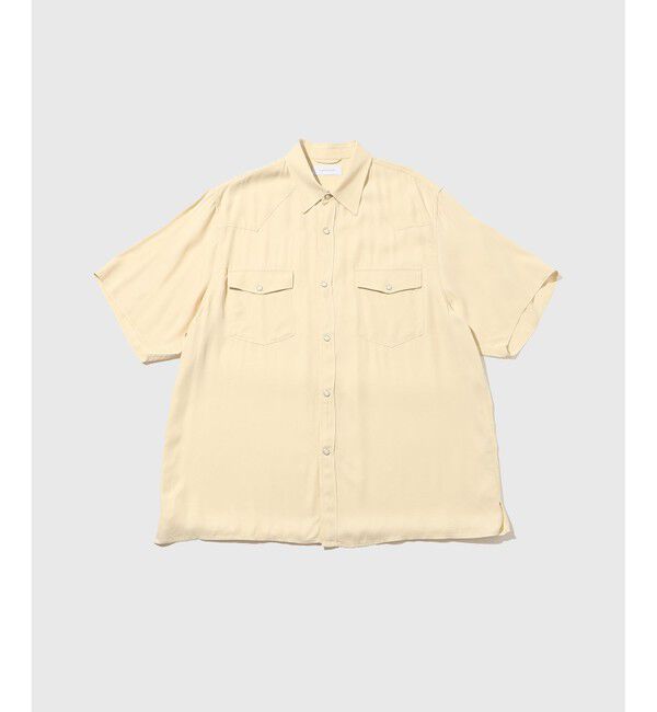 ADAM ET ROPE'「ウエスタン ショートスリーブシャツ」|シャツ・ブラウス|