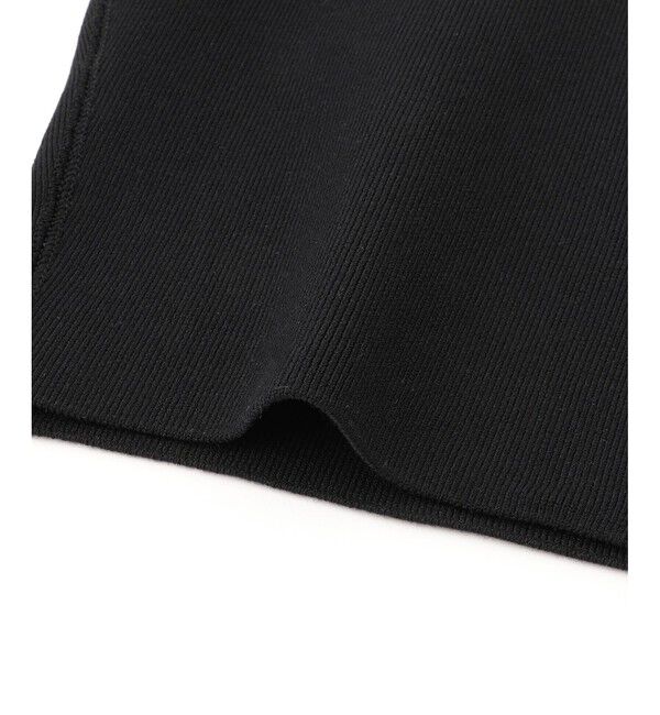 ADAM ET ROPE'「【接触冷感】ニットカプリパンツ」|チノ|