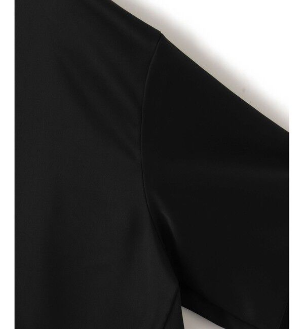 ADAM ET ROPE'「【サステナブル】サテンTブラウス」|シャツ・ブラウス|