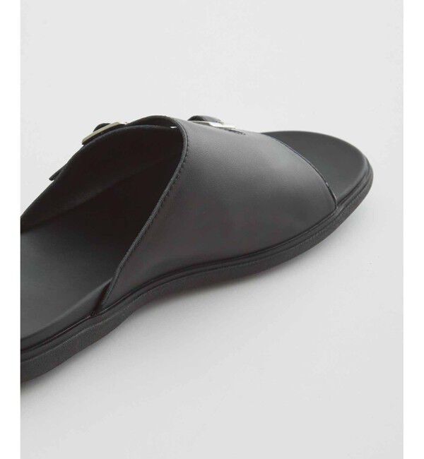 ADAM ET ROPE'「コンフォート ダブルモンク ストラップ カバード レザーサンダル / UNISEX」|サンダル|