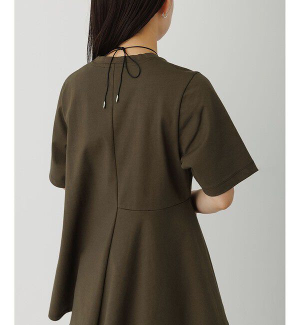 ADAM ET ROPE'「【サステナブル】アシメフレアプルオーバー」|Tシャツ・カットソー|