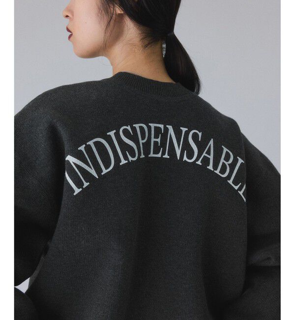 ADAM ET ROPE'「【サステナブル】2WAYスウェットニットカーディガン」|カーディガン|