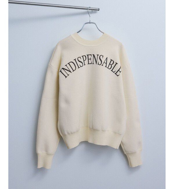 ADAM ET ROPE'「【サステナブル】2WAYスウェットニットカーディガン」|カーディガン|