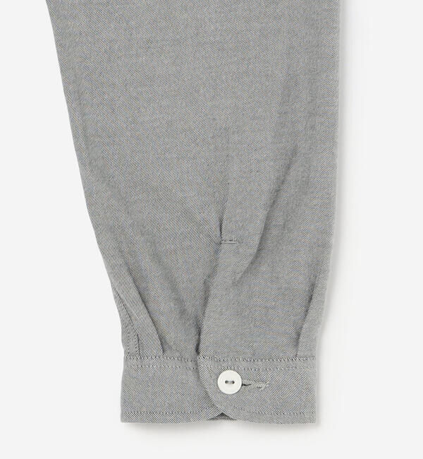 DANTON「DANTON | コットンフランネル バンドカラーシャツ MEN」|シャツ・ブラウス|