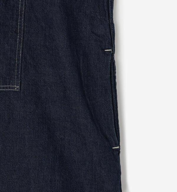  「orSlow | デニム プルオーバーシャツワンピース WOMEN」|ワンピース|