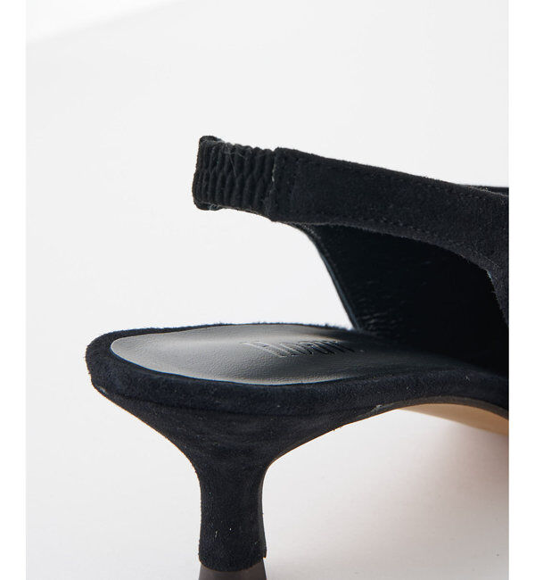 Hoaw.「【Hoaw.】スリングバッグスエードパンプス」|パンプス|