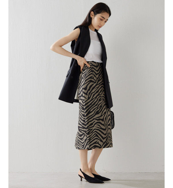 Hoaw.「【Hoaw.】スリングバッグスエードパンプス」|パンプス|