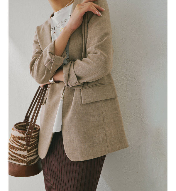  「ジュートライクノーカラージャケット」|その他|