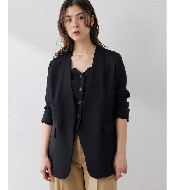  「ジュートライクノーカラージャケット」|その他|