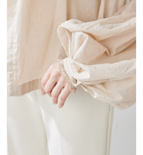  「ローンギャザーブラウス」|シャツ・ブラウス|