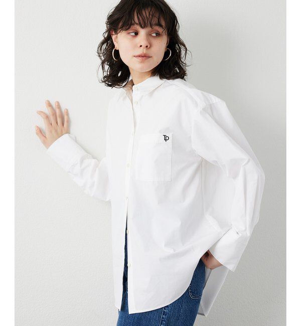  「【THE PAUSE】ポケットシシュウシャツ」|シャツ・ブラウス|