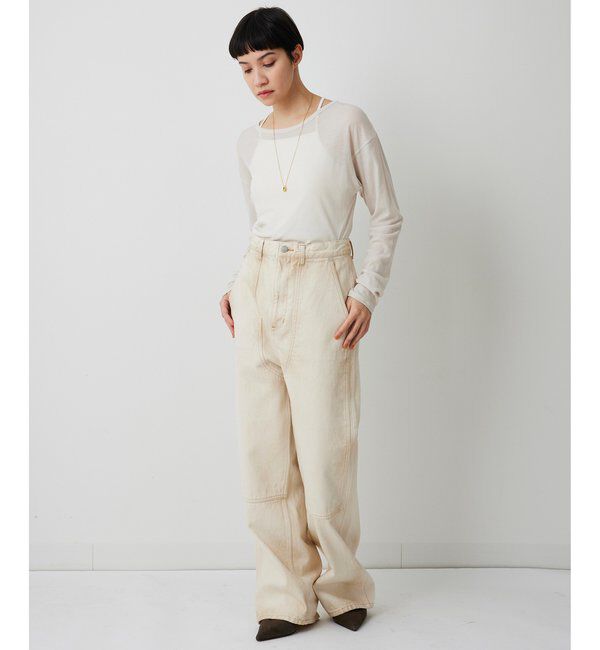  「【THE PAUSE】シアーフライスロンTEE」|Tシャツ・カットソー|