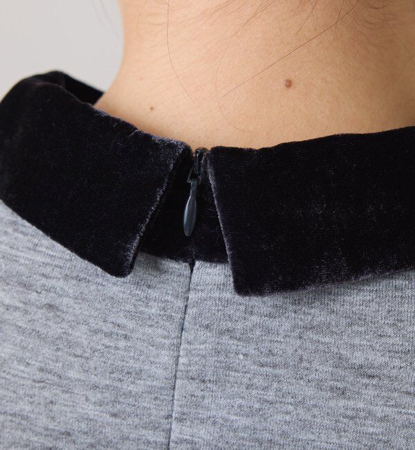  「ベロアドッキングカットソー」|Tシャツ・カットソー|