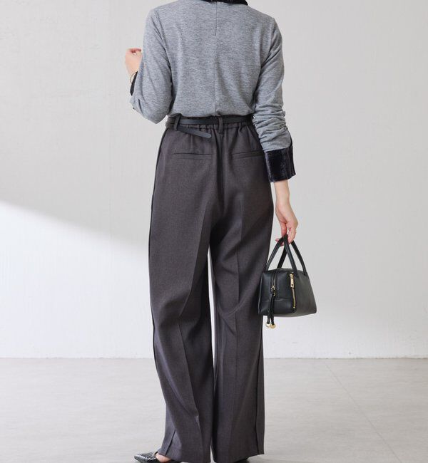  「ベロアドッキングカットソー」|Tシャツ・カットソー|