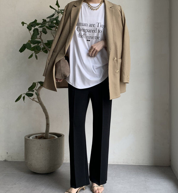  「【WEB限定】HUMAN ARE TINY ロンTEE」|Tシャツ・カットソー|