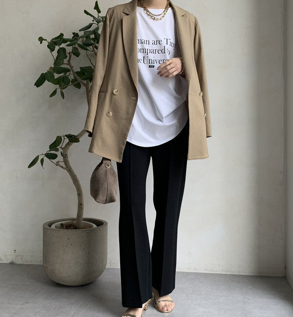  「【WEB限定】HUMAN ARE TINY ロンTEE」|Tシャツ・カットソー|