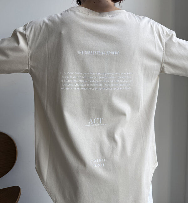  「【WEB限定】HUMAN ARE TINY ロンTEE」|Tシャツ・カットソー|