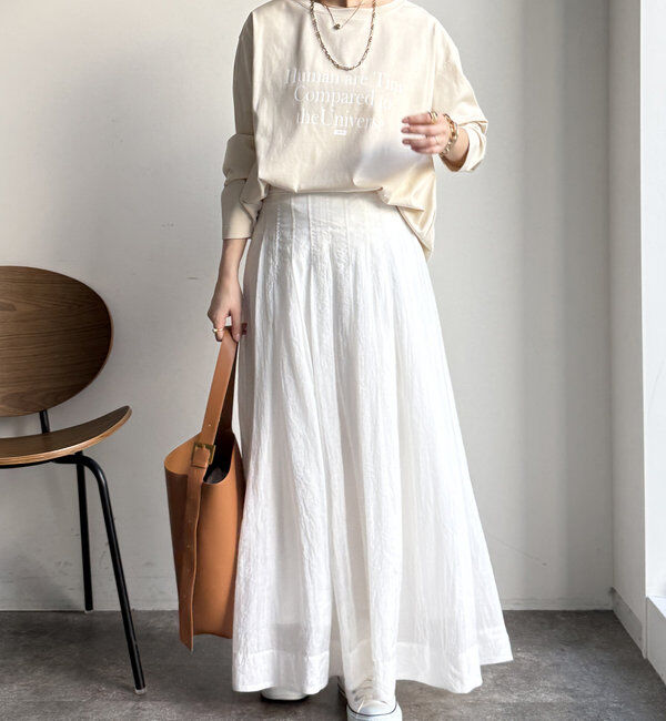  「【WEB限定】HUMAN ARE TINY ロンTEE」|Tシャツ・カットソー|