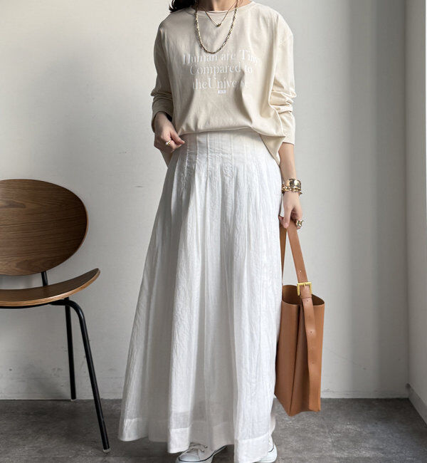  「【WEB限定】HUMAN ARE TINY ロンTEE」|Tシャツ・カットソー|