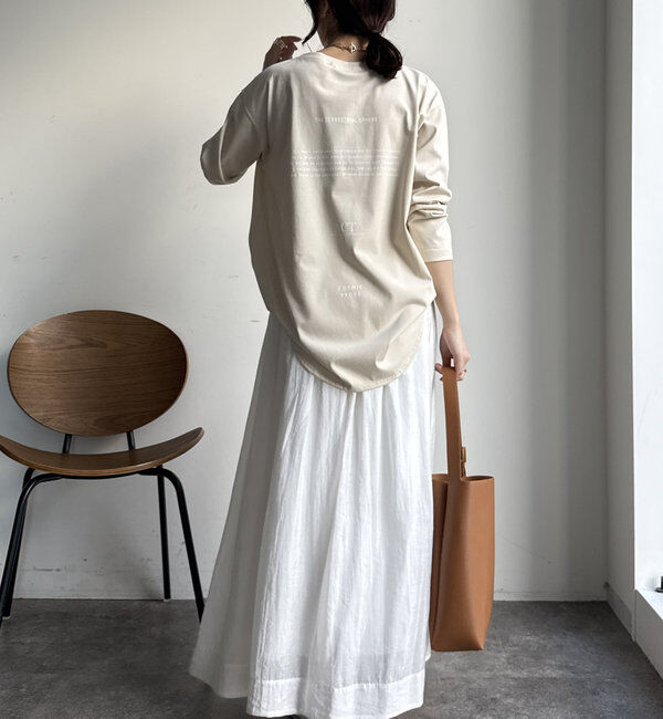  「【WEB限定】HUMAN ARE TINY ロンTEE」|Tシャツ・カットソー|