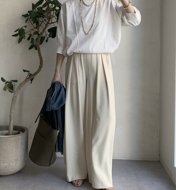  「【WEB限定】MA1ポケット切替プルオーバー」|Tシャツ・カットソー|