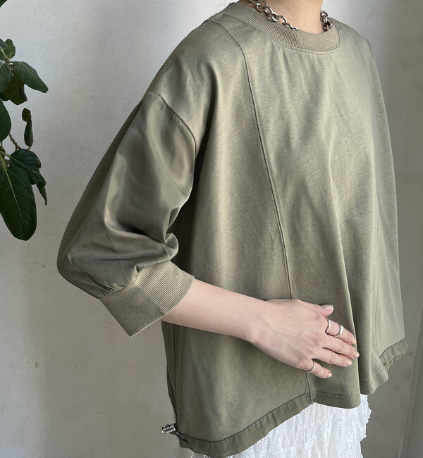  「【WEB限定】MA1ポケット切替プルオーバー」|Tシャツ・カットソー|