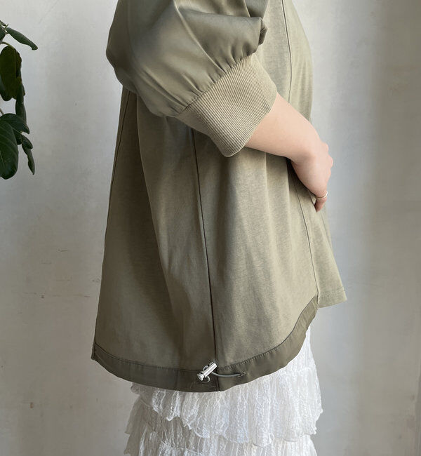  「【WEB限定】MA1ポケット切替プルオーバー」|Tシャツ・カットソー|