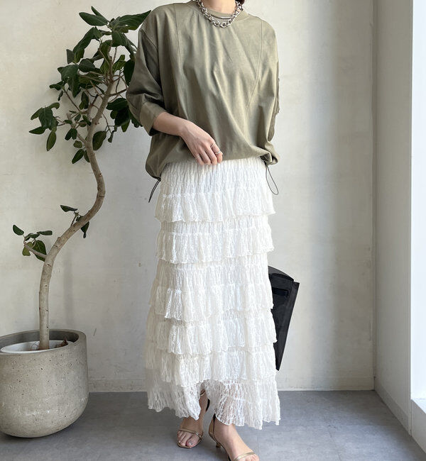  「【WEB限定】MA1ポケット切替プルオーバー」|Tシャツ・カットソー|